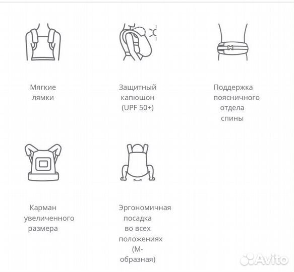 Рюкзак кенгуру ergobaby