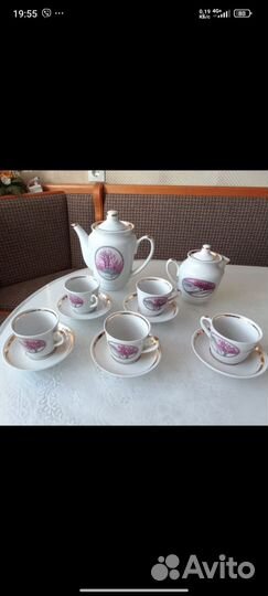 Кофейный сервиз СССР фарфор