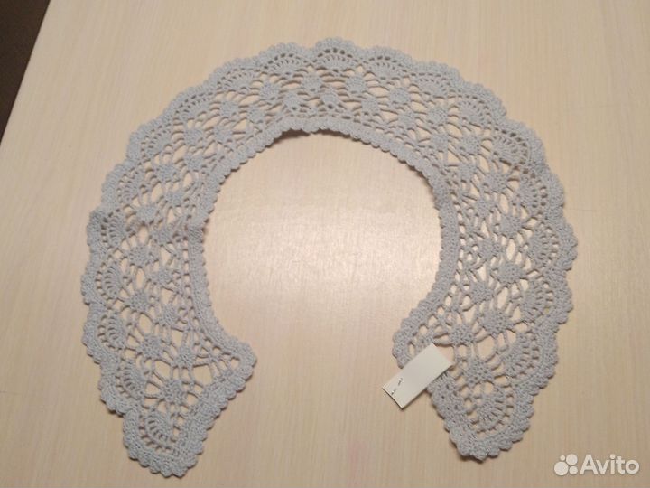 Воротники вязанные