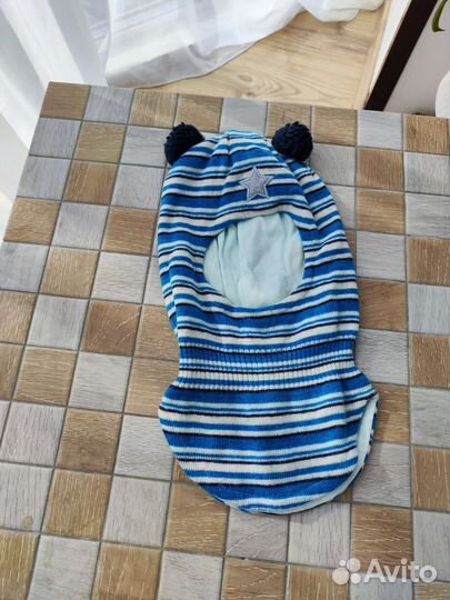 Осенние шапки на 2-3 года 50 размер