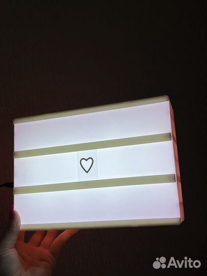 Световое табло ночник