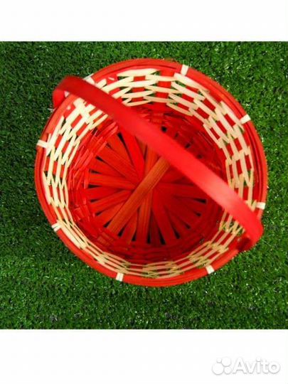 Корзина плетеная, бамбук