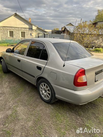 Hyundai Accent 1.5 МТ, 2008, 175 000 км