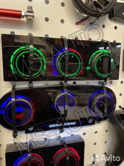 Ручки управления отопителем