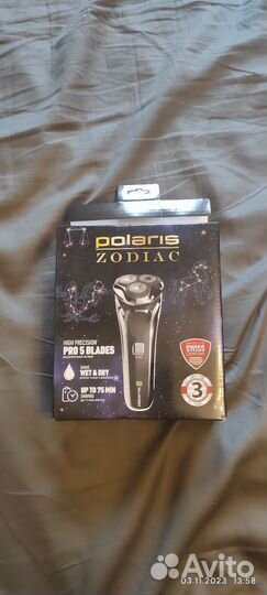 Электрическая бритва Polaris pmr 0306r