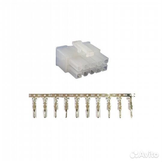 1 шт Разъём питания низковольтный MF-2x5F+Terminal