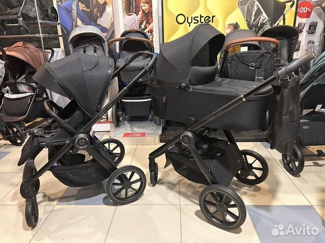 Коляска 2 в 1 Espiro Yoga Black