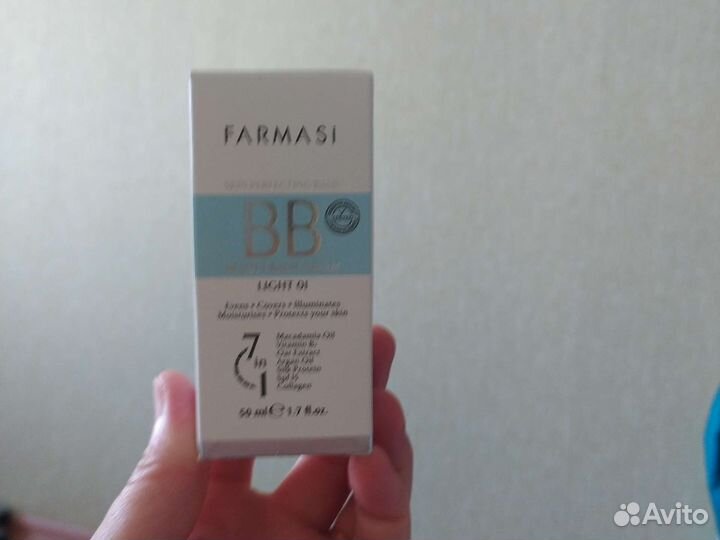 Крем тональный вв light, farmasi объем 50 мл