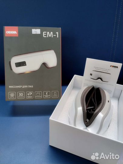 Массажер для глаз, прогрев и аудиотерапия