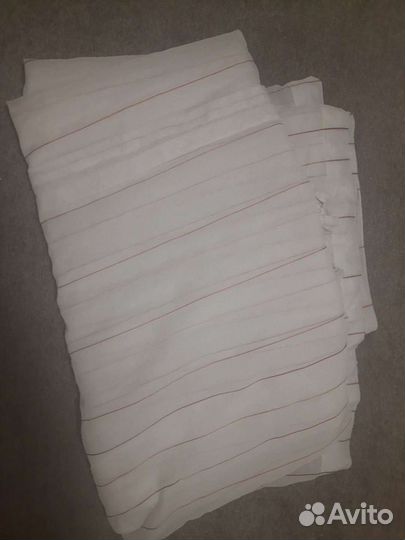 Большая занавеска тюль