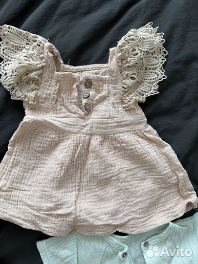 Летние деткие платья до 68 размера