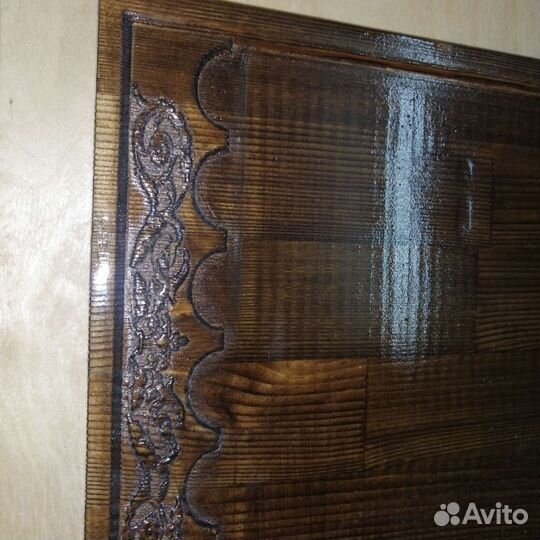 Нарды. 250 на 450 цвет тёмный орех