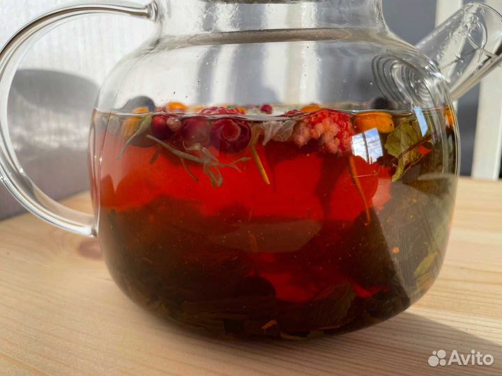 Иван-чай 1кг «Ягоды и травы», натуральный состав