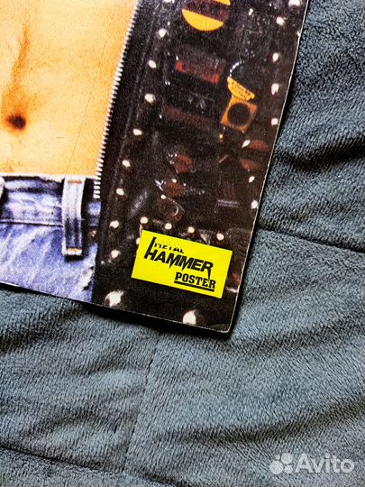 Плакат The Cult /четыре разворота/ от 1989 года