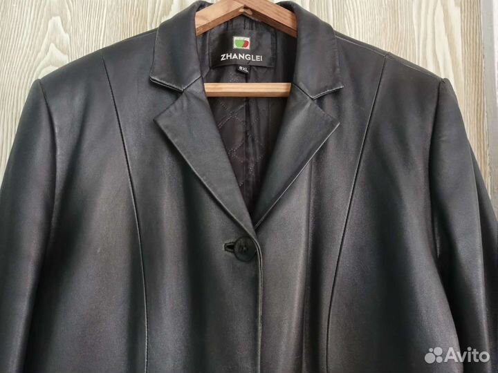 Куртка кожаная женская56р