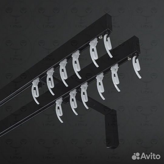 Карниз для штор профильный Libra-U1