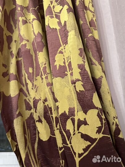 Шторы бу с лентой