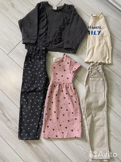 Детские вещи на девочку 4-5лет