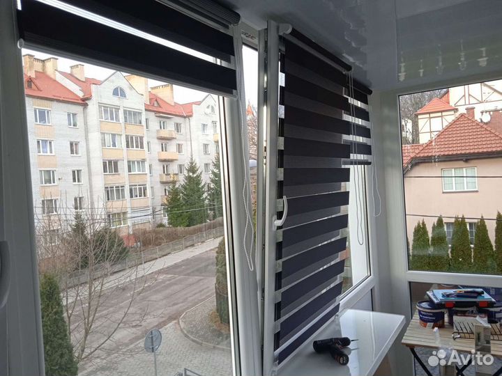 Рулонные шторы в кассете