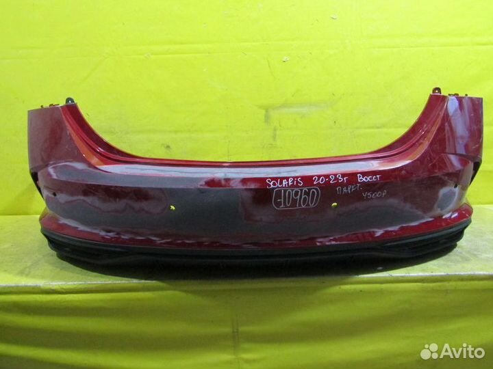 Бампер задний Hyundai Solaris 20-23г 10960