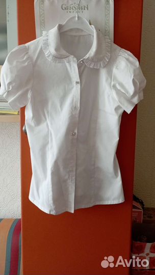 Блузка рубашка для девочки