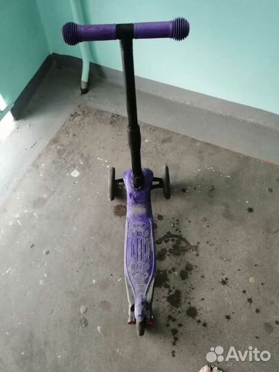 Самокат детский трехколесный бу