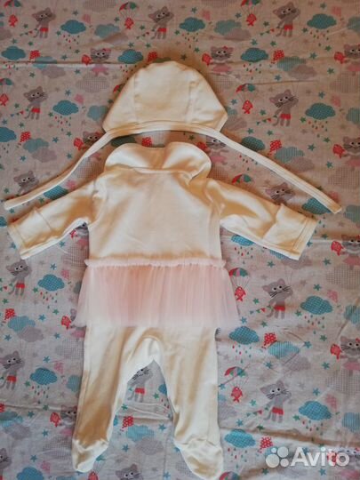 Комплект на выписку для девочки р.50-56