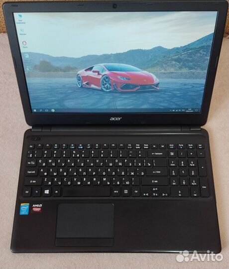 Игровой ноутбук Acer E1-572G core i5 AMD R7 2Gb
