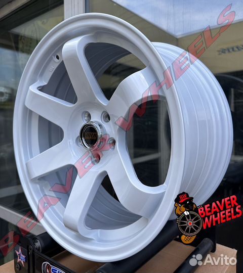 Диски R17 5x100 Rays White