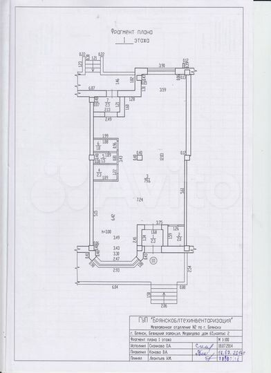 Торговая помещение, 92 м²