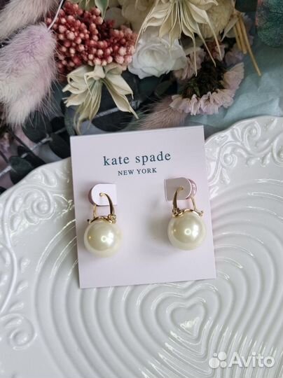 Серьги Kate Spade новые