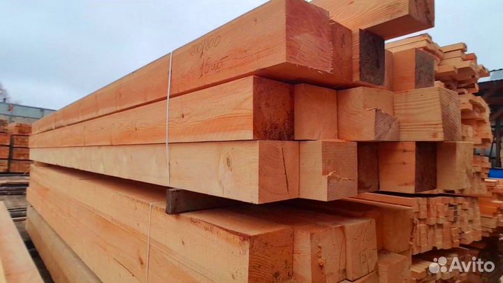 Брус от производителя 190х190х6000мм, камерная суш