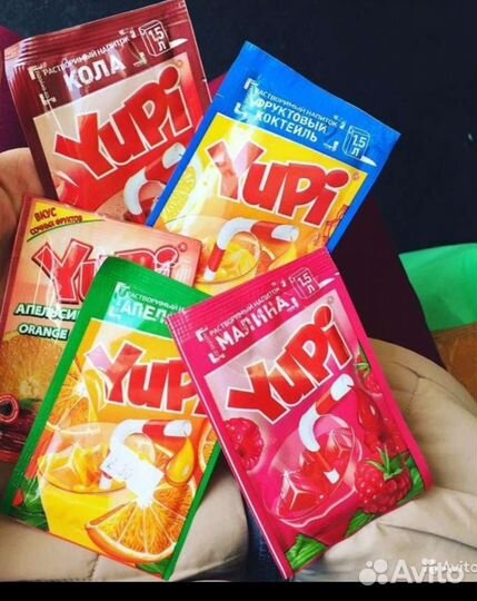 Набор растворимых напитков Yupi