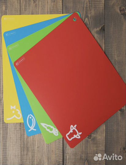 Гибкие разделочные доски 4 штуки