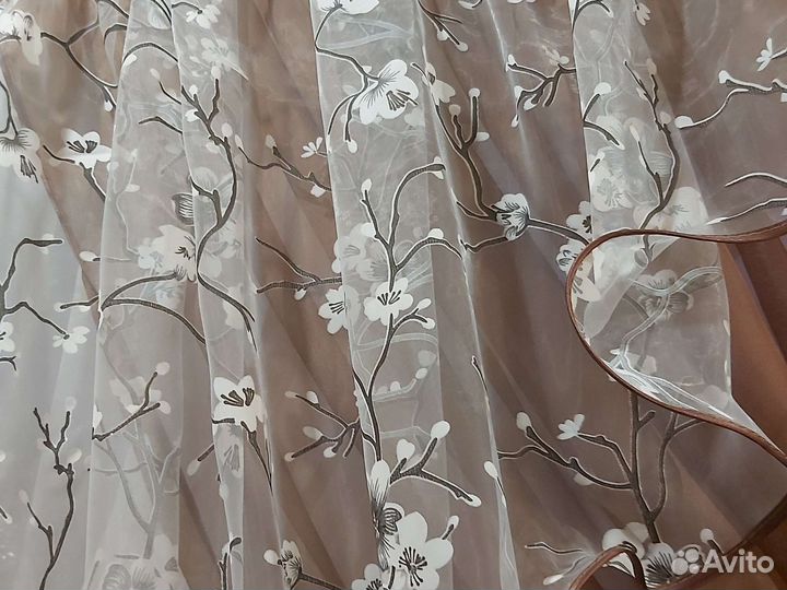 Шторы и тюль для кухни