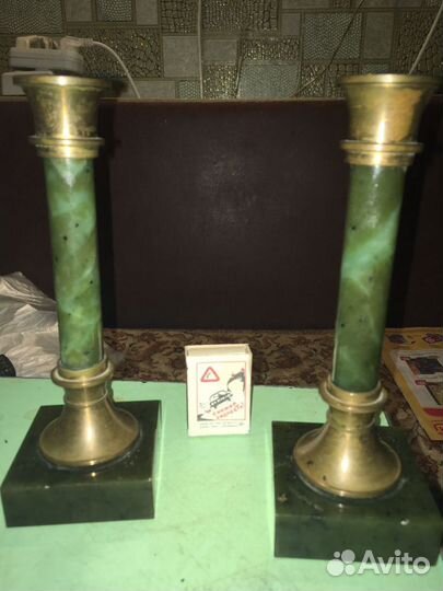 Антиквар подсвечники мрамор
