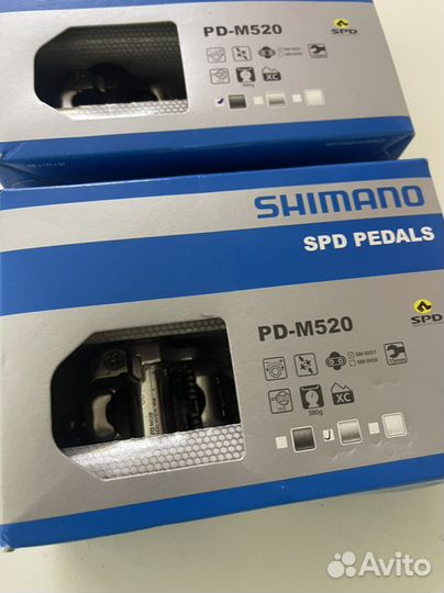 Новые педали shimano m520, ed500