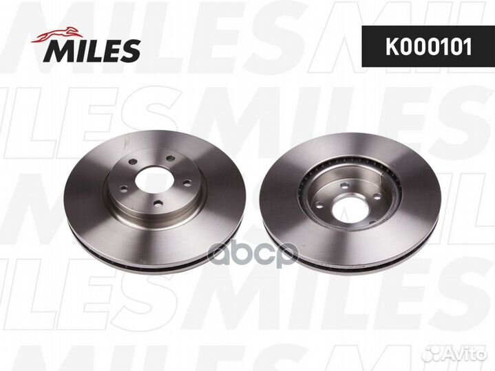 Диск тормозной передний K000101 Miles