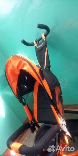 Детский 3х колесный велосипед с ручкой