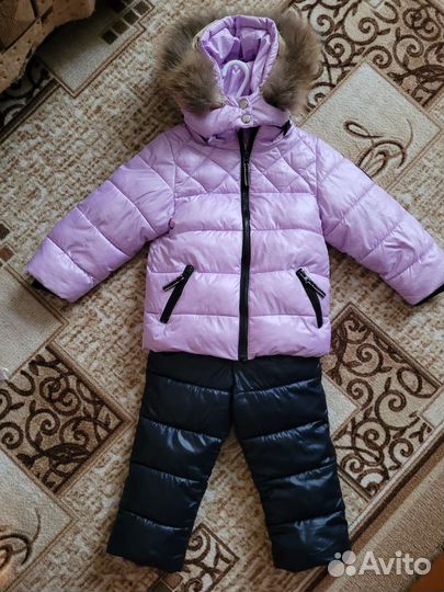 Зимний комбинезон для девочки