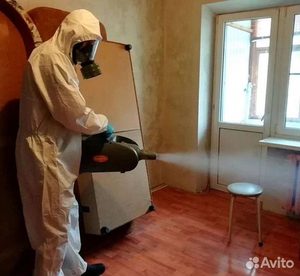 Уничтожение тараканов,клопов, Клеща