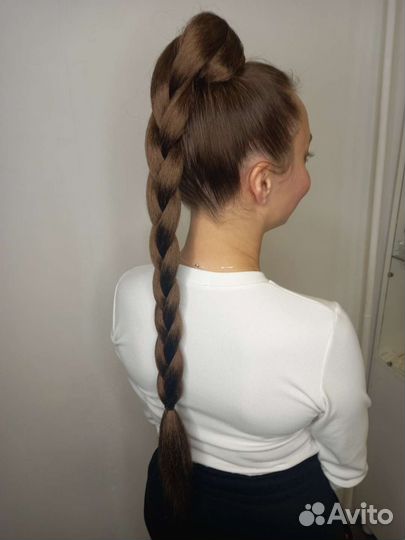Волосы в хвосты