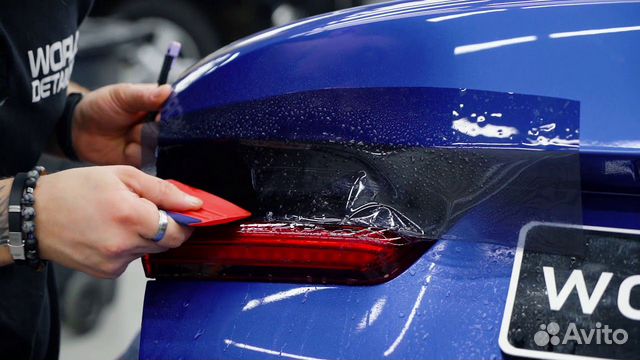 Тонировочная защитная пленка для фар