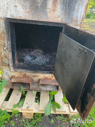 Дровяной котел бу