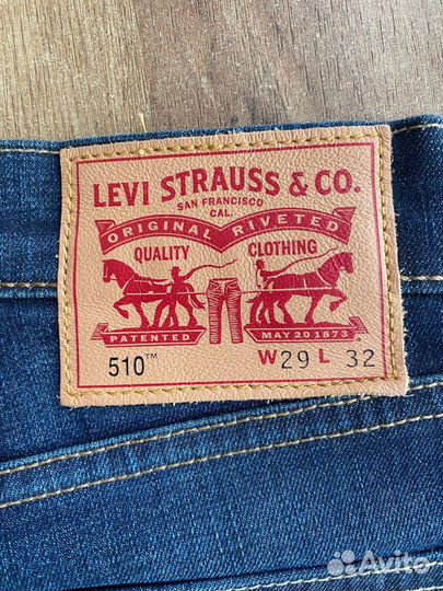 Джинсы мужские Levis 510. Новые, оригинал