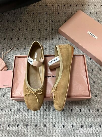 Балетки Miu Miu женские 4 цвета