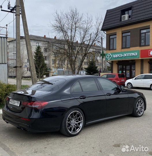 Лип спойлер Mercedes-Benz W213 Рестайлинг