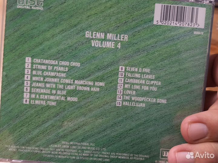Glen Miller. 4 compact disc set