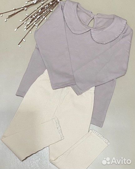 Блузка детская с воротником