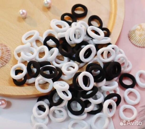 Резинки для волос 100 шт
